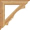 Ekena Millwork Balboa Traditional Rough Sawn Bracket, Western Red Cedar, 6"W x 38"D x 38"H BKT06X38X38BOA01RWR - alternate 3
